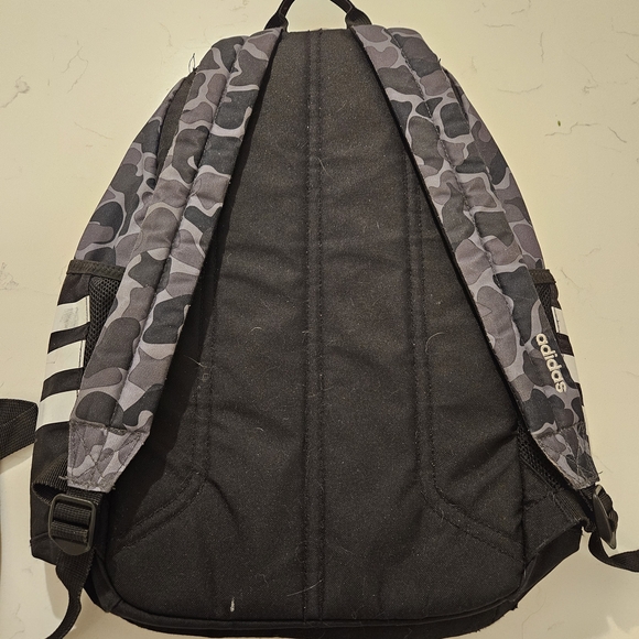 Adidas Black And Gray Camo Backpack - Picture 11 of 12